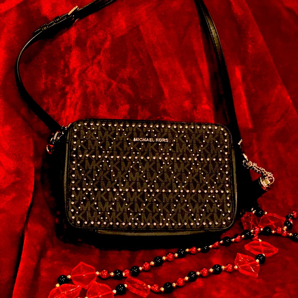 Michael Kors all jeweled out!